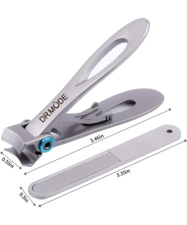 DR. MODE Extra Large Nail Clippers for Thick Nails | 15mm Wide Jaw Opening, Nail File, Heavy Duty Fingernail Cutter for Men & Seniors - Buy Online on GoSupps.com