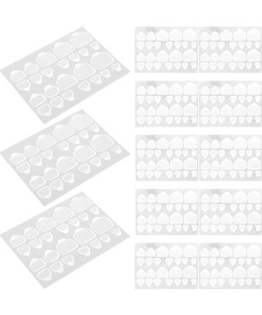 POPETPOP POPETPOP 40 Sheets Adhesive Nail Stickers Press On Sticky Tabs Nail False Nails Stickers Nail Glue Jelly Label - Buy Online on GoSupps.com