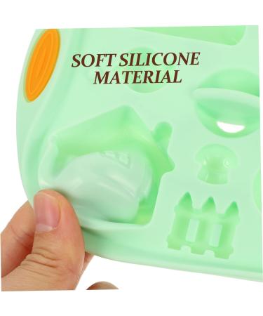 OUNONA 5pcs Baking Tools Mold for Baby Food Silicone Baby Food Molds Professional Silicone Mold DIY for Food Baby Food Silicone Mold Silicone Molds Milk Silica Gel Jelly Infant Products 15X12X3cmx5pcs Greenx5pcs - Buy Online on GoSupps.com