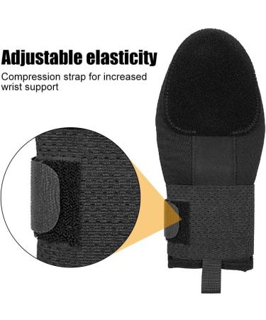 Adjustable Baseball Sliding Glove | Breathable Softball Finger Protection | Left & Right Hand | Black - Buy Online on GoSupps.com