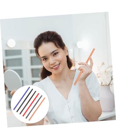 Healeved 6pcs Eyebrow Pencil Lip Liner Set Eyebrow Liner Makeup Pens Fine Eyebrow Pen Face Stuff Wooden - Buy Online on GoSupps.com