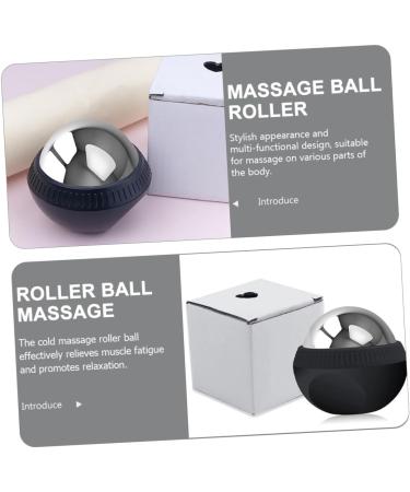 Buy Minkissy 304 Stainless Steel Ice Massage Ball - Cold Compress Roller for Muscle Relief | Removable Ice Wave Ball | ABS-Free Metal Tool - Buy Online on GoSupps.com
