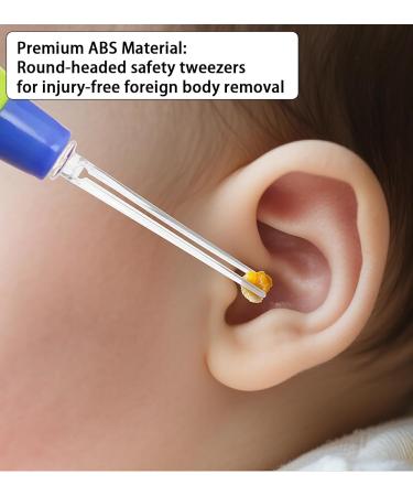 2 Pcs Cute Flashlight Earpick Earwax Cleaning and Removal Tools Light Led Earpick Wax for Adults and Children Ear Safe (Yellow Kitten Pink Bunny) - Buy Online on GoSupps.com