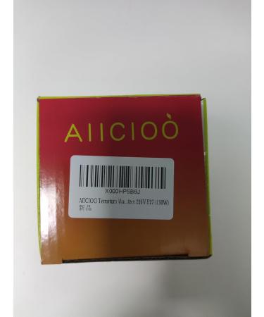 Buy Aiicioo Terrarium Heat Lamp | Ceramic Reptile Light for Lizards Bearded Dragons Snakes & Chickens | 220V E27 (100W) - Protect Your Pets' Eyes - Buy Online on GoSupps.com