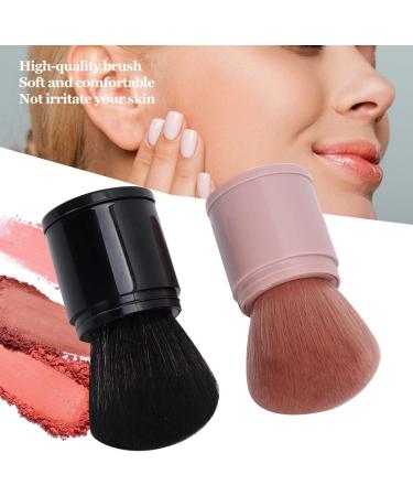 2 Piece Powder Brush Powder Blusher Brush Professional Blusher Brush Flat Retractable Contour Powder Face Brush Loose Powder Brush Makeup Powder Brush - Buy Online on GoSupps.com