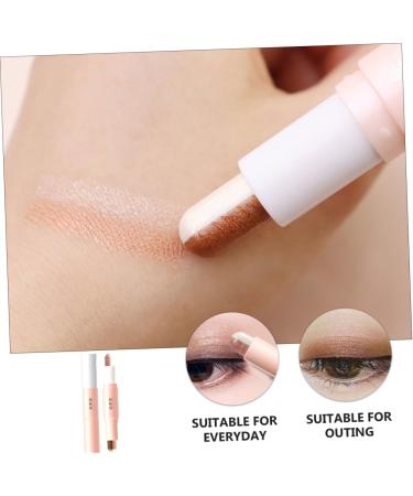 FOMIYES Shimmer Eyeshadow 2pcs Eye Shadow Stick Eyeshadow Stick Women Cosmetic Shadow Makeup Tool Pearlescent The Lazy 1 count (Pack of 1) Blue - Buy Online on GoSupps.com