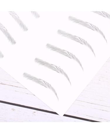 Solustrie 20 Pairs Waterproof Eyebrow Stickers - Durable Authentic Forehead Shaper for Men & Women - Buy Online on GoSupps.com