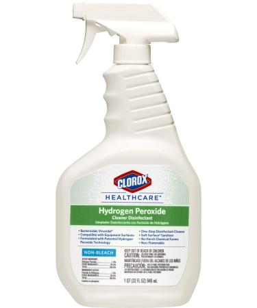 Clorox Healthcare Hydrogen Peroxide Cleaner Disinfectant Spray, 32 Ounces (30828) 1