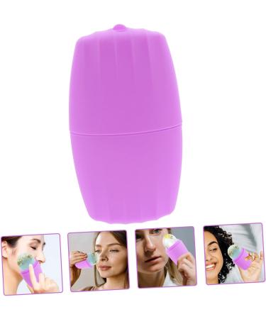 Ipetboom Facial Ice Roller Ice Rollers for Your Face Ice Roller for Face and Eye Skin Care Roller Ice Cube Face Roller Facial Roller Face Ice Roller Skin Care Face Massage Tools Ice Globes 11.4x6.5cm Purple - Buy Online on GoSupps.com