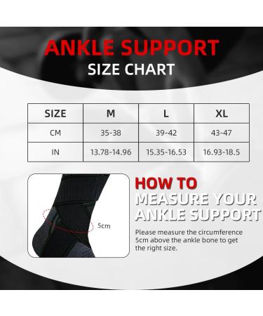 Scott Edward Ankle Brace - Adjustable Compression Support for Achilles Tendon Breathable Neoprene Sleeve Unisex Ankle Protector - International Shipping Available - Buy Online on GoSupps.com