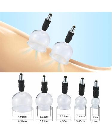 MTTXY 14-Part Cupping Therapy Set - Professional Glass Tap Massage Kit in 5 Sizes for Home Use & Studio - Buy Online on GoSupps.com