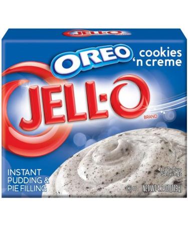 Jelly Bundle With Jell-O Instant Pudding Oreo Cookies & Cream 119g (3 Pack) - Buy Online on GoSupps.com