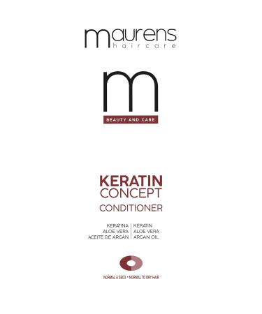  MAURENS Maurens Keratin Concept Hydro Repairing Conditioner with Keratin Aloe Vera and Argan Oil 1000ml - Buy Online on GoSupps.com