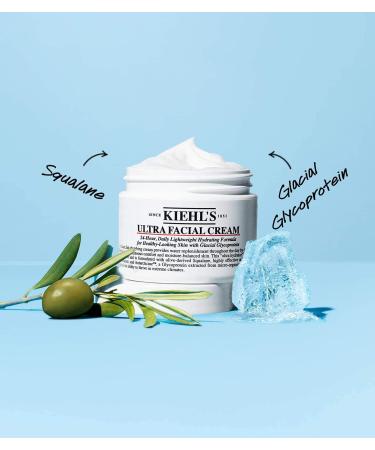 Kiehl's Ultra Facial Cream 4.2oz - 24-Hour Daily Moisturizer | 125ml - Buy Online on GoSupps.com