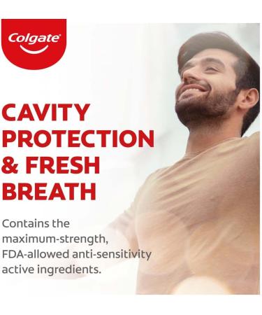 Colgate Sensitive Everyday Protection Toothpaste Combo Pack - 160g (80g X 2) for Sensitive Teeth & Healthy Gums | Cavities & Plaque Prevention - Buy Online on GoSupps.com