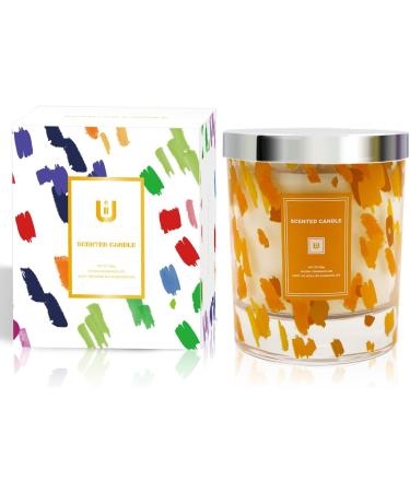 BlackBerry & Mango Scented Candle Gift Set | Natural Soy Wax Aromatherapy | Stress Relief for Women | Perfect for Mother's Day & Christmas - Buy Online on GoSupps.com