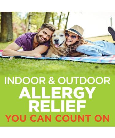 Amazon Basic Care Cetirizine Hydrochloride 10mg Antihistamine Tablets - 90 Count - Buy Online on GoSupps.com