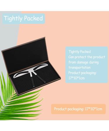 ANKROYU 4 Types Eyebrow Ruler Stainless Steel Eyebrow Measure Balance Extension Ruler Eyebrow Measurement Ruler Eyebrow Shape Stencil for All Face Shapes(A) - Buy Online on GoSupps.com