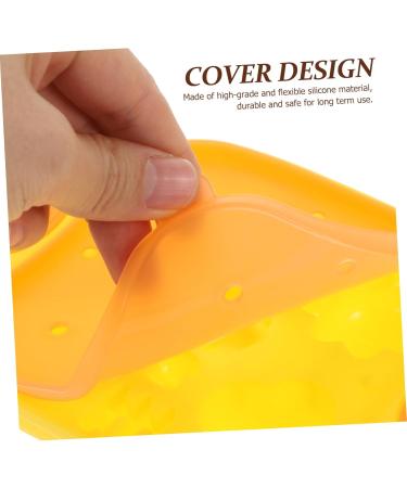 Alipis Baking Tools Silicone Molds Decorative Food Mold Ice Cube Tray Baby Food Mold Pudding Mold Flexible 15X12X3cm Yellow - Buy Online on GoSupps.com