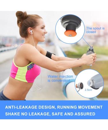 MineUp Small Leak-Proof Water Bottle | BPA-Free Spout Safe | Ideal for Jogging & Hiking | 250ml Sport Bottle - Buy Online on GoSupps.com