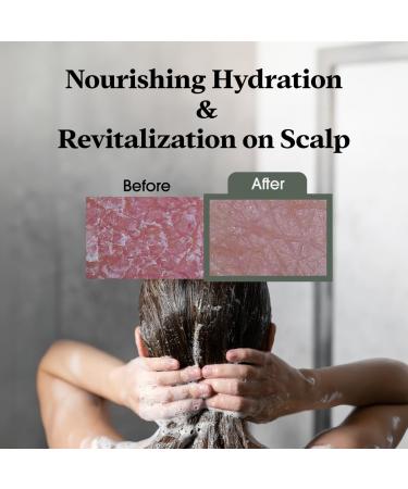 Buy Vegan Shampoo Bar - Natural Deep Clean for Dry Damaged Hair | Paraben & Sulfate Free | Korean Haircare - Buy Online on GoSupps.com
