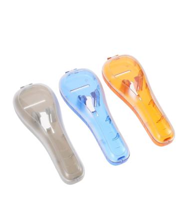 Beaupretty 9 Stk Razor Storage Box Razor Fall Travel Setui For Razor Razor Protection Men Electric Etui For Safety Razing Face Razing Face Razing For Portable Seifenkiste Man 16.5x6x3.5cmx3PCs Different colors x 3 pieces