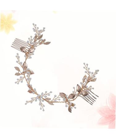 DOITOOL Bride Wedding Hair Comb Flower Girl Hair Accessories for Wedding Hair Accessory for Women Girls Hair Accessories Bridesmaid Hair Accessories Women Hair Accessories Leaves Dress - Buy Online on GoSupps.com