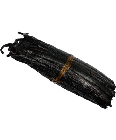 Bourbon Madagascar Vanilla Whole Bean 15cm | 10g - 460g Grade A' (460 grams (230 beans)) 460 grams ( 230 beans) - Buy Online on GoSupps.com