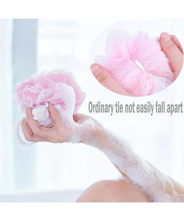YUEMING 5 pcs Mesh Pouf Bath Sponge Bath Sponge Shower Loofahs Balls Mesh Loofah Body Exfoliating Shower Ball Shower Sponge for Women and Men(Random Color) 5pcs- Multi-colored - Buy Online on GoSupps.com