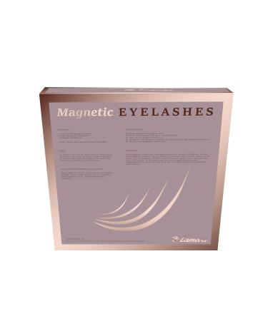 Lamora Reusable Magnetic Lashes | Waterproof Eyeliner & Applicator Kit | No Glue False Eyelashes | International Shipping - Buy Online on GoSupps.com