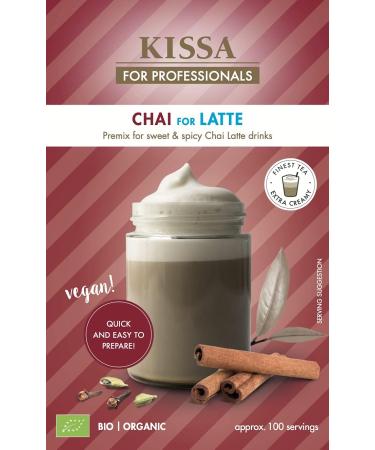 KISSA Tea KISSA FOR PROFESSIONALS Chai Latte 1kg - Buy Online on GoSupps.com
