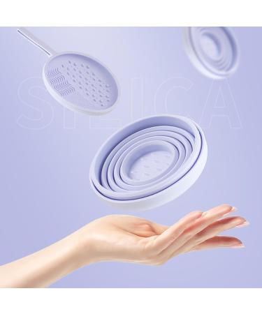 Makeup Brush Cleaner Bowl durable Makeup Sponge Cleaner Bowl Easy To Clean Makeup Cleaner Bowl Sponge For Powder Pads Sponges A Gift On Birthdays christmas. - Buy Online on GoSupps.com