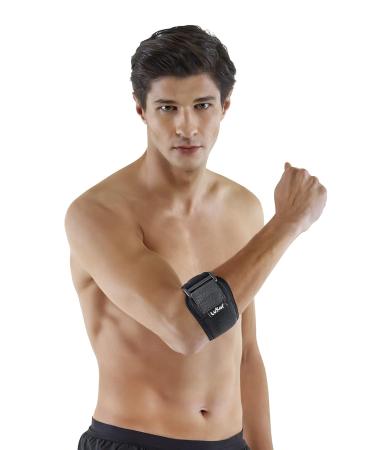 Luxor Epicondylitis Spange | Elbow Bandage for Tendon Relief & Stabilization | Unisex Dual-Sided | Shop Internationally - Buy Online on GoSupps.com