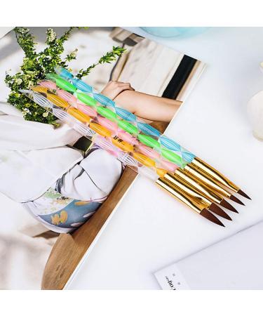 Nail Brush Set & Dotting Tools for Stunning Nail Art | DIY Acrylic & Gel Manicure Essentials - Buy Online on GoSupps.com