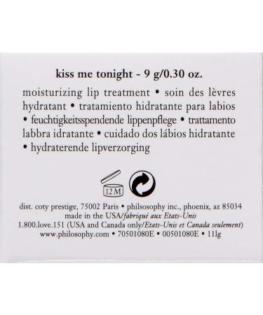 philosophy Kiss Me Tonight Lip Care 0.30 oz - Nourishing Lip Treatment - Buy Online on GoSupps.com