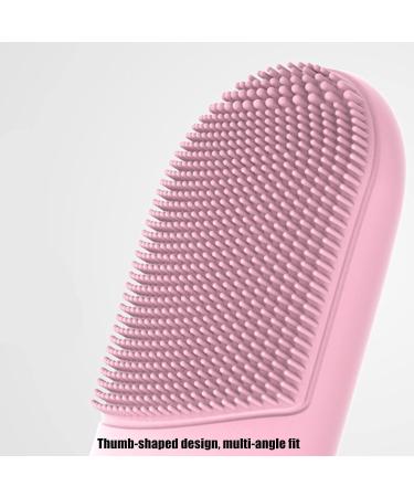 Silicone Facial Cleansing Device Electric Facial Washing Brush Blackhead Cleaner Temperature Sensing Importer Portable Massager Blue (Blue) - Buy Online on GoSupps.com