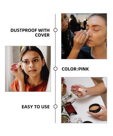 4pcs Silicone Lip Brush Set - Lipstick Concealer Lip Balm Applicator - Pink Makeup Brush for Perfect Lips - Buy Online on GoSupps.com