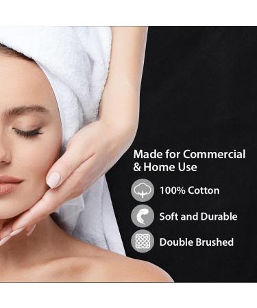 ForPro Premium Flannel Massage Sheet Set - 3-Piece Black Set for Tables & Face Rest - Buy Online on GoSupps.com