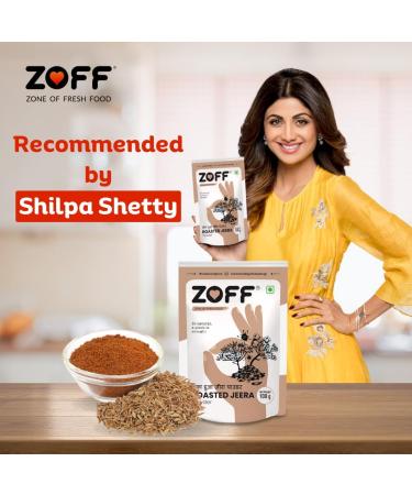 ZOFF Roasted Cumin (Jeera) Powder (100g / 3.5oz) | All Natural | Vegan |Indian Origin - Buy Online on GoSupps.com