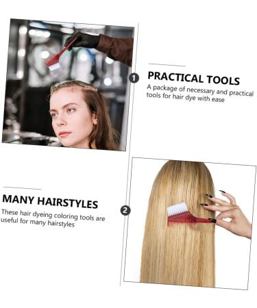 FRCOLOR Hair Coloring Products Set Hair Color Kit Perm Dyeing Plastic Hairdressing Tool Hair Coloring Brush - Buy Online on GoSupps.com