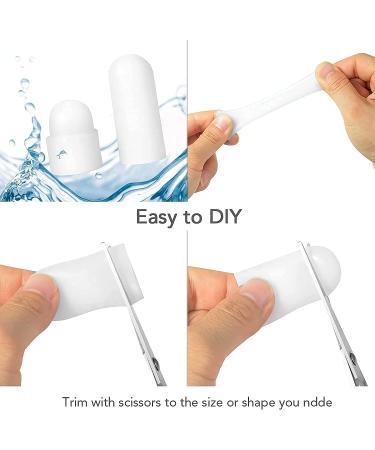 Gu Cheng Toe Protector Silicone Toe Covers - Set of 10 for Ingrown Toenails, Corns, Blisters, Hammer Toes - Beige - Buy Online on GoSupps.com