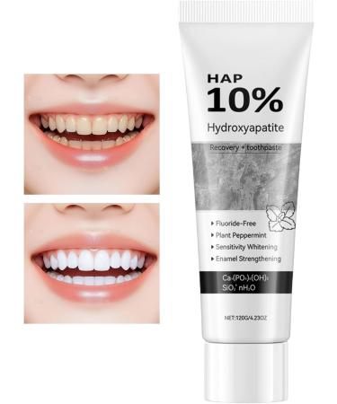  Filvczt Nano Hydroxyapatite Toothpaste Whitening Toothpaste for Teeth Advanced Enamel Protection Restores Gums and Fights Sensitivity Eliminates Bad Plaque and Strengthens 120g for the - Buy Online on GoSupps.com