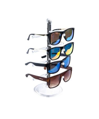 WAOCEO Glasses Stand Acrylic Glasses Display Rack Sunglasses Myopia Desktop Display Rack Window Decoration Sunglasses Rack