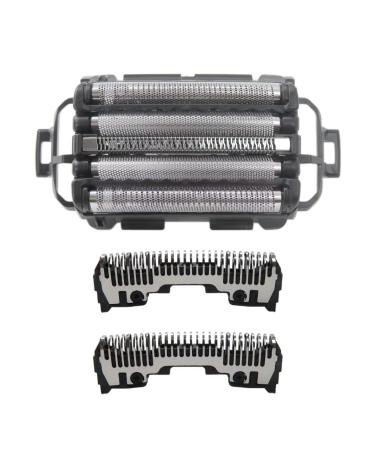 WES9032P Electric Razor Replacement Inner Blade & Outer Foil Set for Panasonic ARC5 ES-LV97-K ES-LV67-K ES-LV95-S ES-LV65-S with Hypoallergenic and 30 Angle for Consistently Clean and Efficient Shave