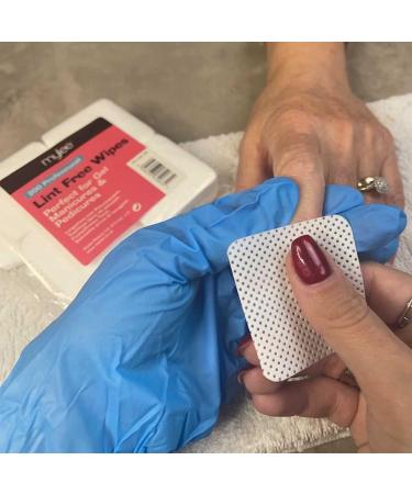 Mylee 200pcs Lint-Free Nail Wipes - Gel Removal Pads for Manicure & Pedicure - Buy Online on GoSupps.com