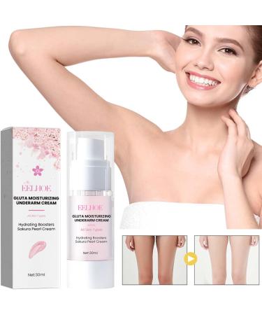 Sakura Whitening Cream Underarm Whitening Products Skin Lightening Cream for Private Area Armpit Knees and Elbows Skin Bleaching Cream Skin Whitening Cream for Suit All Skin Types - Buy Online on GoSupps.com