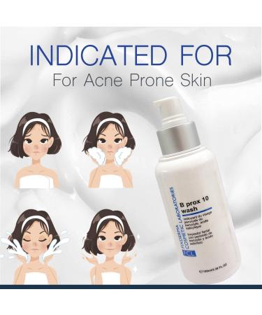 FCL 2% Benzoyl Peroxide Face Wash - B-Prox 10 Acne Cleanser Oil Control Blackhead Exfoliator Soap-Free Non-Drying | 3.38 FL Oz - Shop Internationally - Buy Online on GoSupps.com