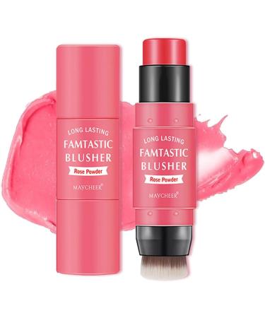 Cream Blush Stick - Waterproof Blush Makeup with Natural Cheek Blush for Lip Eye Makeup Stick Women Makeup Accessories 2# - Buy Online on GoSupps.com