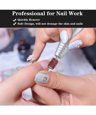 Subay 306 PCS Nail Art Drill Bits Set | 6 PCS 3/32 Inch & 300 Sanding Bands for Acrylic Gel Nails Dip Powder | Professional Manicure & Pedicure Tools - Buy Online on GoSupps.com