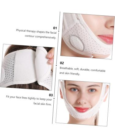 Didiseaon Chin Fat Removal 1pc V Chin Straps Durable Comfortable V Lifting Belt Tape Woman Chin Strap Slimming To Sleep Facial Line Ribbon Facial Strap - Buy Online on GoSupps.com